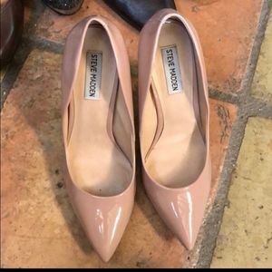 Steve Madden Nude Pink Pointed Toe Heels